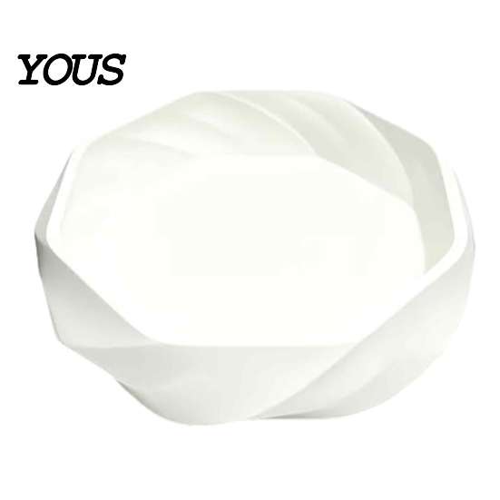 Decorative Storage Tray for Desk 3D Printed Swirl Geometric Tray, Desktop Dish, Multifunctional Creative Home Decor Ornament Trinket Holder