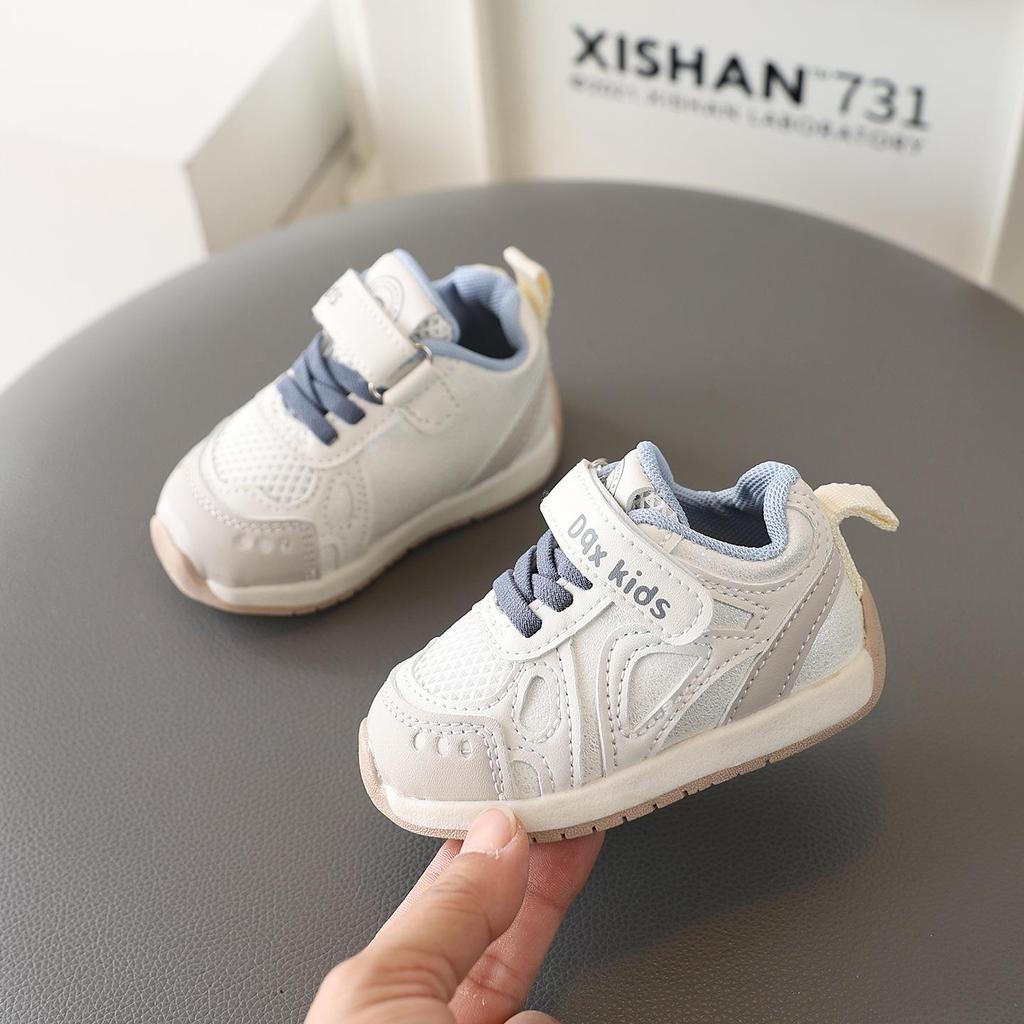2026 Spring/Autumn Baby Non-Slip Walker & Sports Shoes for Boys & Girls with Mesh Surface.