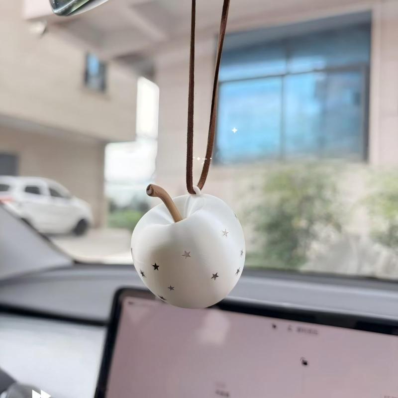 3D Printed Fruit Shape Keychain Y2K Isn Style Bag Pendant Car Interior Decoration Handbag Backpack Hanging Ornament Gifts