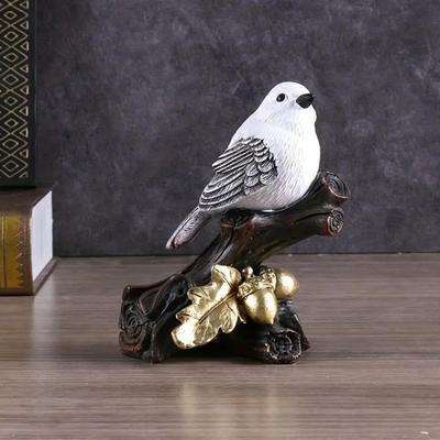 Vogelstatue Dekorative Ausstellungsstücke Geschenkartikel für Zuhause Wohnzimmer für Freundin Freund Ehemann Ehefrau Heimdeko Wohnzimmer
