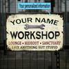 Custom Metal Tin Sign Home Outdoor Wall Decor Personalized