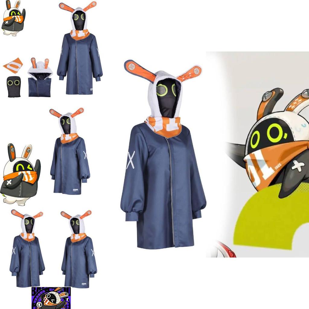 Zero Zone Bongo Cosplay Costume For Gaming Events Unisex Polyester Halloween Outfit