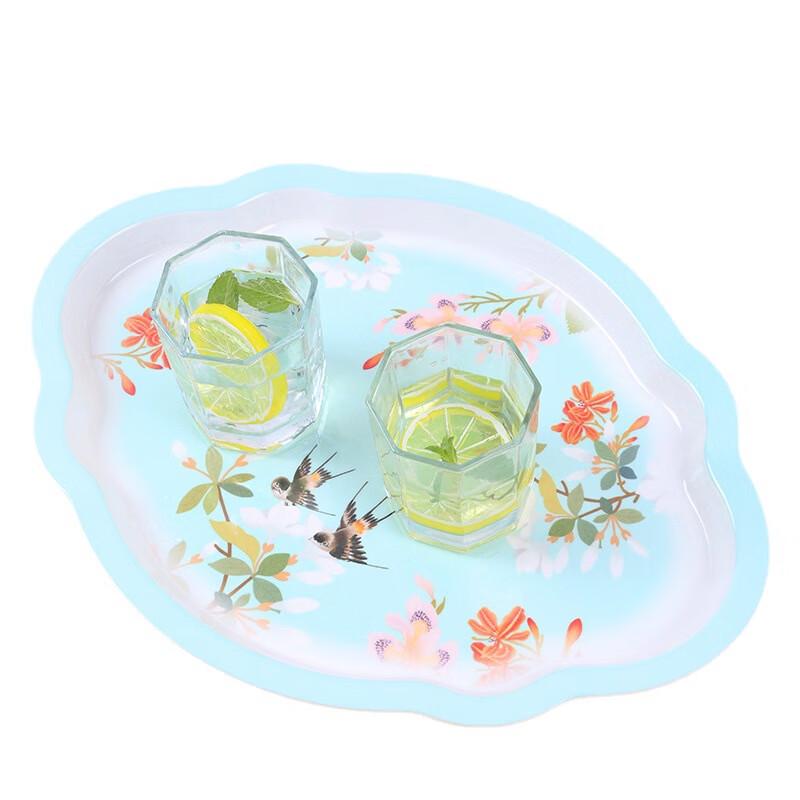 Wuhe Nordic Style Melamine Rectangular Tray