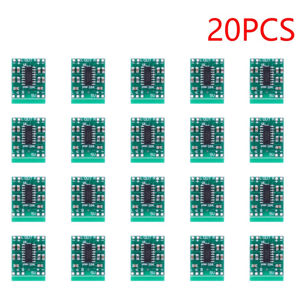 5-20Pcs PAM8403 Mini Power Amplifier Board 2-Channels Stereo Audio Amplifier Module For Arduino 2.5V-5.5V 2*3W USB Power Supply