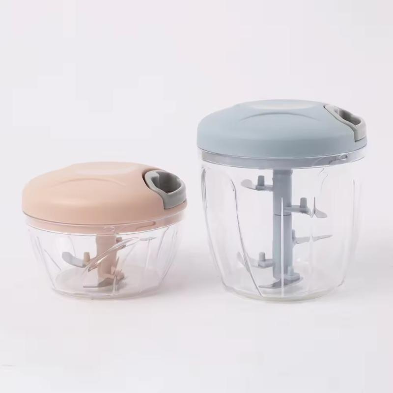 500/900ML Manueller Fleischwolf Knoblauchzerkleinerer Drehen Knoblauchpresse Crusher Gemüse Zwiebelschneider Küche Kochzubehör