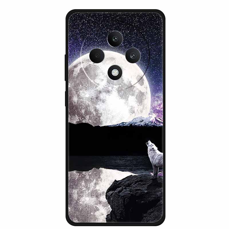 Soft Silicone Cover For Oppo Reno12 F 5G Case 12 F 4G Cartoon TPU Wolf Lion Phone Case For Oppo Reno12 FS Back Covers Capa Coque