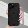 1Pc Black Bow Angel Eyes Full Coverage Anti-Drop Phone Case, Suitable for iPhone 17, 16, 15, Plus, Pro, Max Series Phones - Ideal for Gifting