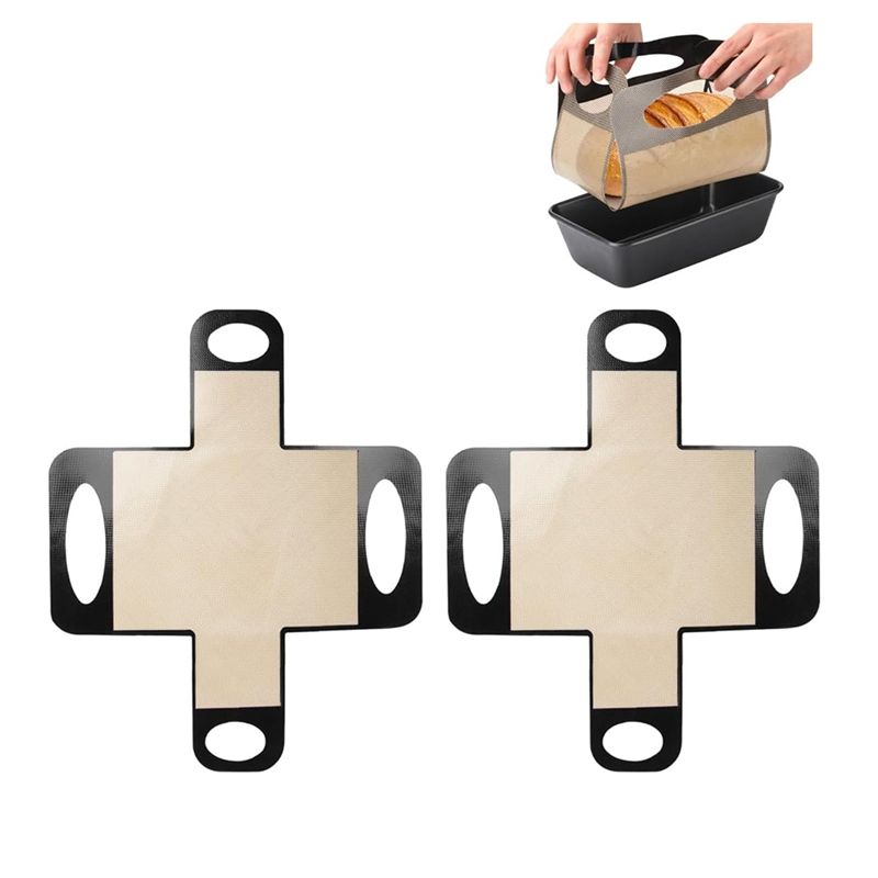

ABUL-Silicone Bread Loaf Pan Liner Loaf Pan Lifters Non-Stick & Easy Clean Dough Transfer Tool