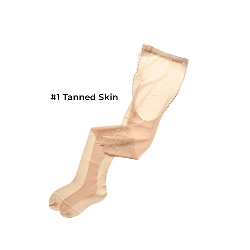 

Summer Women S Sexy 0 Denier Ultra Sheer To Waist Silk Pantyhose Sheer Toe Nylons Stretch-Woven Lady Matt Nude Tights Max 170cm 60kg