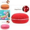 Soft And Fluffy 15 Inch Coussin Moelleux In Colorful Bonbon Hues Featuring Plush Material