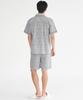 [May Flower] Shepherd Check Short-sleeve 100% Cotton Men's Plus Size Pajama Set [Shipped from Korea] 100% Authentic