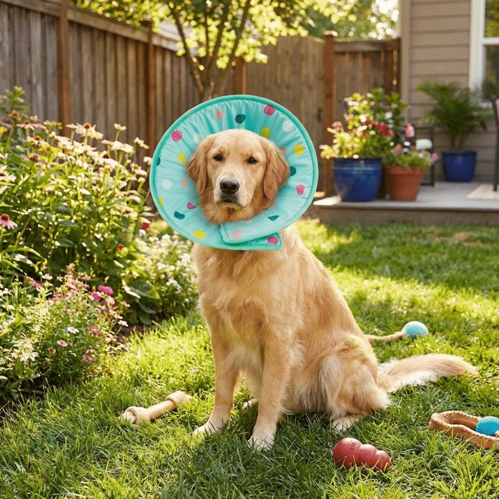 Comfortable Dog Recovery Collar Anti Licking Anti Bite Collar Pet Elizabethan Collar  for Cats Dogs