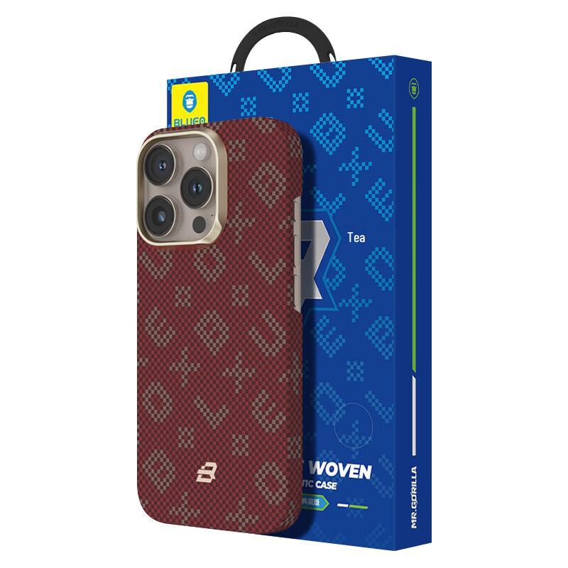 BLUEO Magnetic Kevlar Aramid Fiber iPhone Case