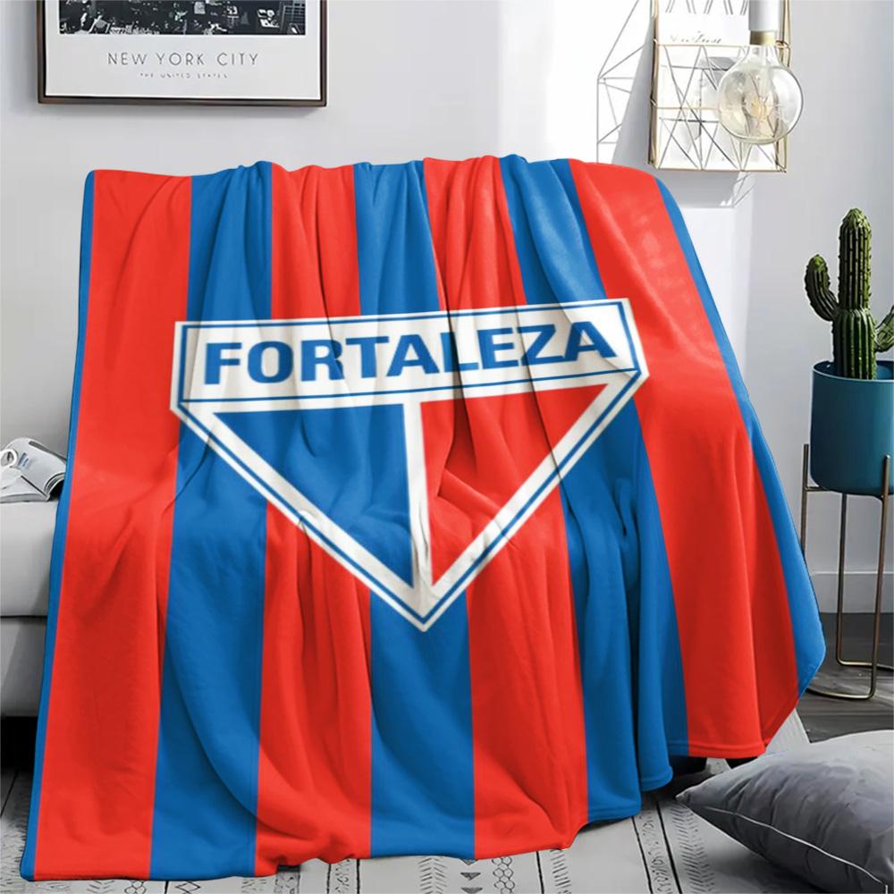 1Pc Fortaleza Print Flannel Blanket High Quality Warm Comfortable Cover for All Seasons Perfect for Gifts Home Decor