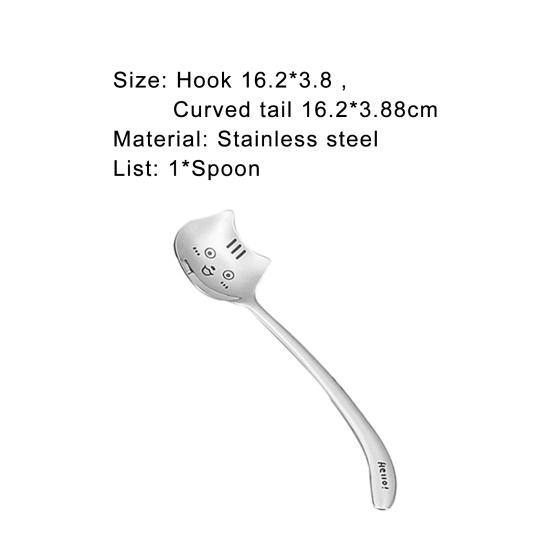 Attractive Spoon Space-saving Wear-resistant Smooth Surface