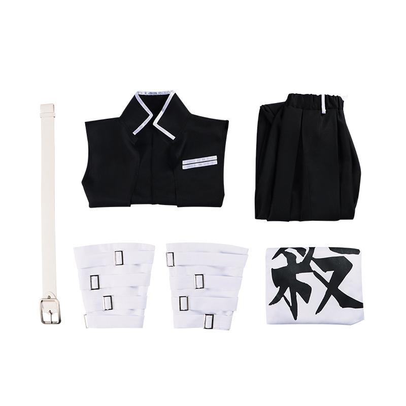 Demon Slayer Cosplay Outfit Sanemi Shinazugawa Cosplay Anime Costume Halloween Stage Performance Costume 0077