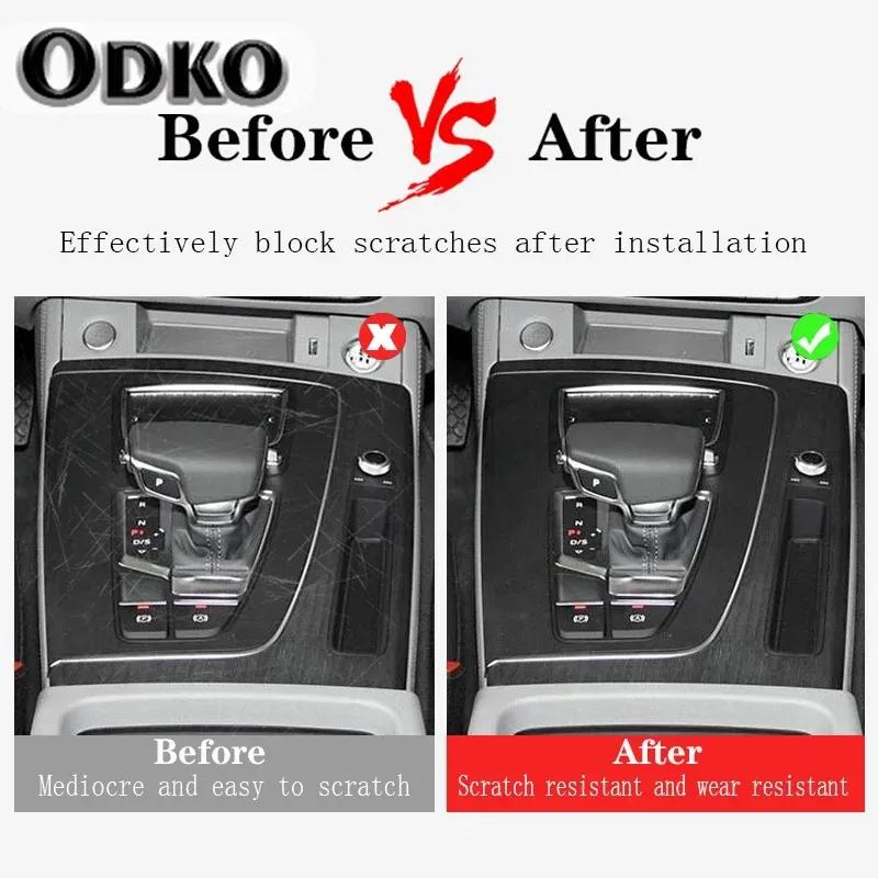 For Li AUTO LIXIANG L7/L8/L9 - Car interior Accessories film transparent TPU Gear Panel Center Console Resist film refit