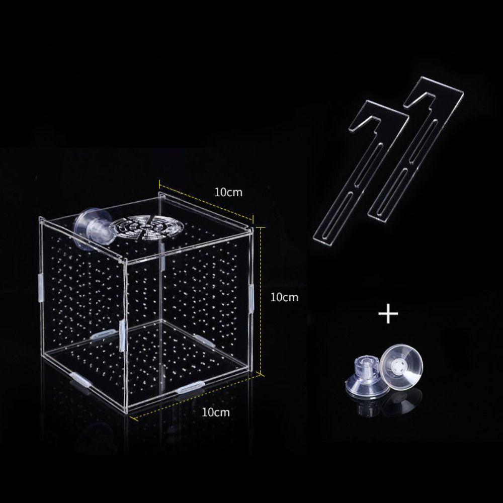 For Baby Fishes Aquarium Accessories Incubator Hatchery Fish Breeding Box Fish Separation Box