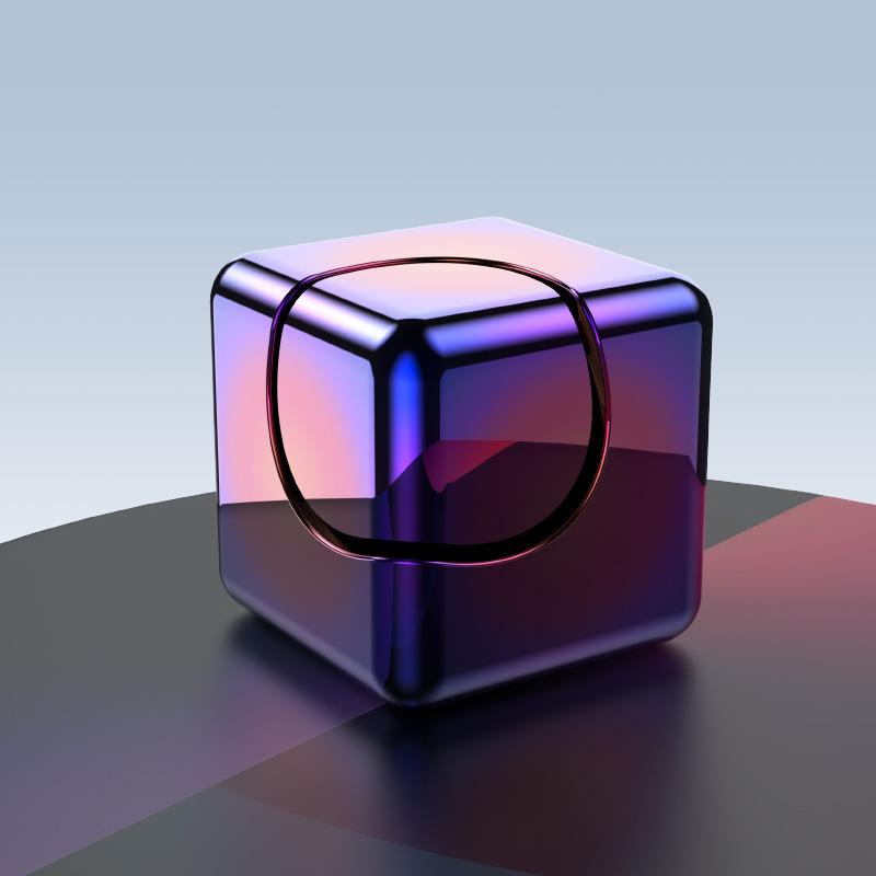 Stress Relief Cube Fidget Spinner EDC Metal Spinning Top Tip Gyroscope Anxiety Reducing Toys Relieve Anti-Stress Decompression