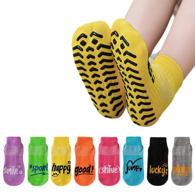 Unisex Anti-Slip Trampoline & Yoga Socks for Adults and Kids - Indoor Playground & Early Education Use