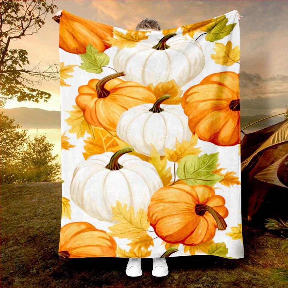 Thanksgiving Blessings Blanket Cozy Flannel Throw for Family Gatherings AllSeason Comfort Festive Gratitude Gift