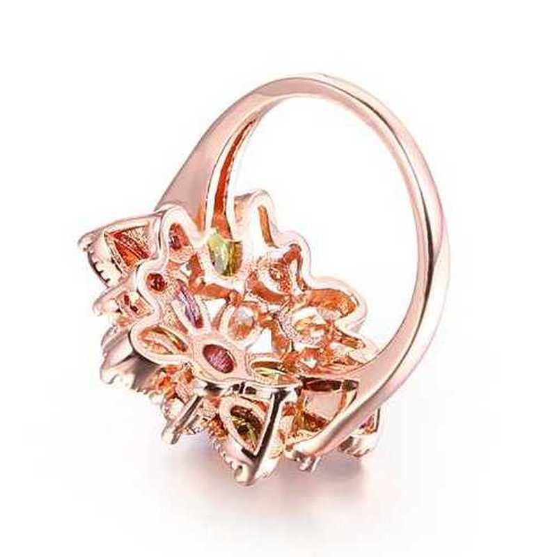 Sace Gems Klassisk Zirkonring Dame Smykker Bryllup Løfte Fest Gave
