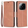 For Xiaomi Redmi Note 14 Pro 4G Case Shockproof PU Leather Cover with Wallet Card Slots