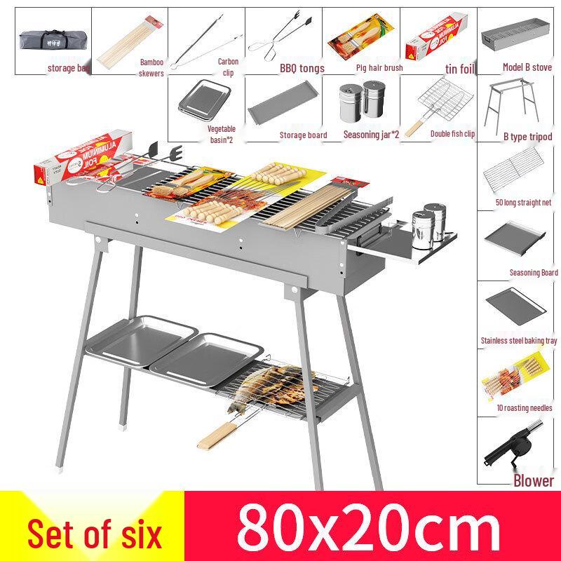 Outdoor Portable Folding BBQ Grill