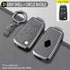 4 Buttons Zinc Alloy Leather Pickup Truck Car Key Case Caps Key Cover For Renault Euro 6 Series T C K Gama Shell Bag Keyring