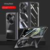 Transparent Privacy Screen Tempered Glass Protector Case For OPPO Find N3 FIND N3 Fold All-inclusive Spring Hinged Holder Cover