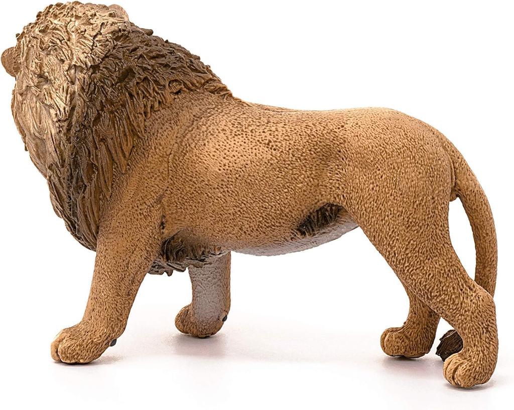 Schleich Wildlife Lion Ages Realistic Animal Toy 14726 (Roaring) Figurine, 3+,