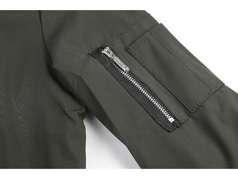 Pánská evropská baseballová bunda Slim Fit - Jaro/Podzim