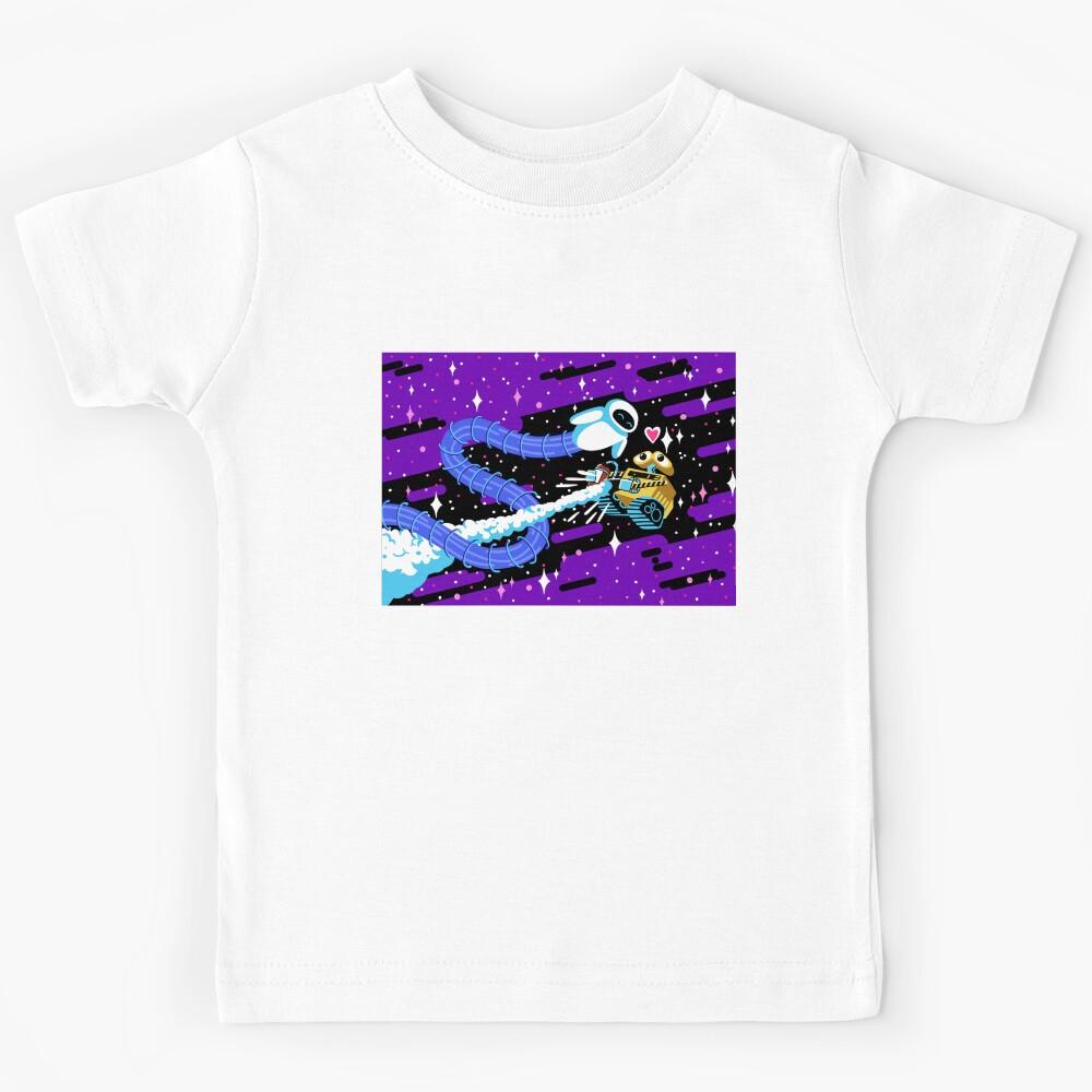 Robots in love in space Kids T-Shirt 170