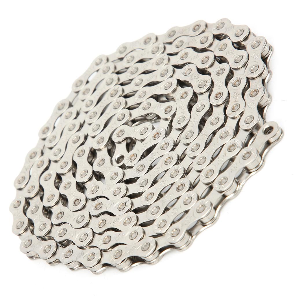 Corrente de Bicicleta ZTTO 9 Velocidades 116 Elos Corrente de Bicicleta com Elos para Ciclismo de Estrada Montanha Prata