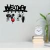 Metal Boot Shape Multi Functional Key Hook for Home Garage Hallway Storage