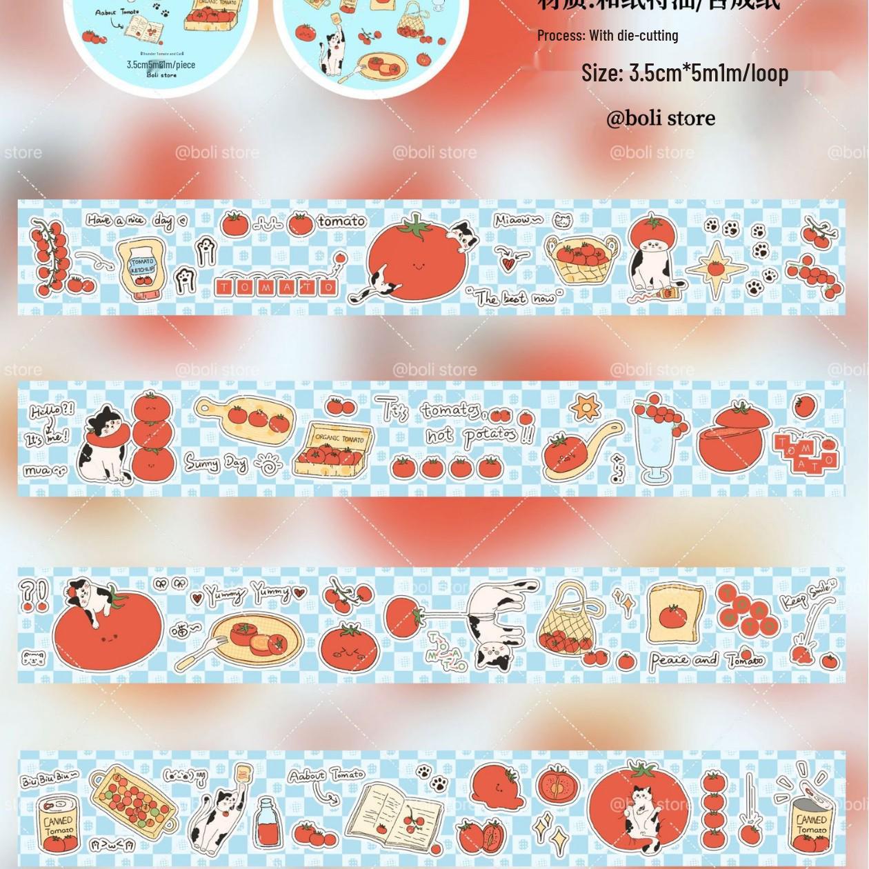 Wave Particle Retro Die-cut Travel & Food Stickers