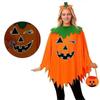 Disfraz De Halloween Para Mujer, Cosplay, Capa De Calabaza, Divertido Juego De Fiesta Con, 3 Unidades, Disfraz De Calabaza Para Carnaval