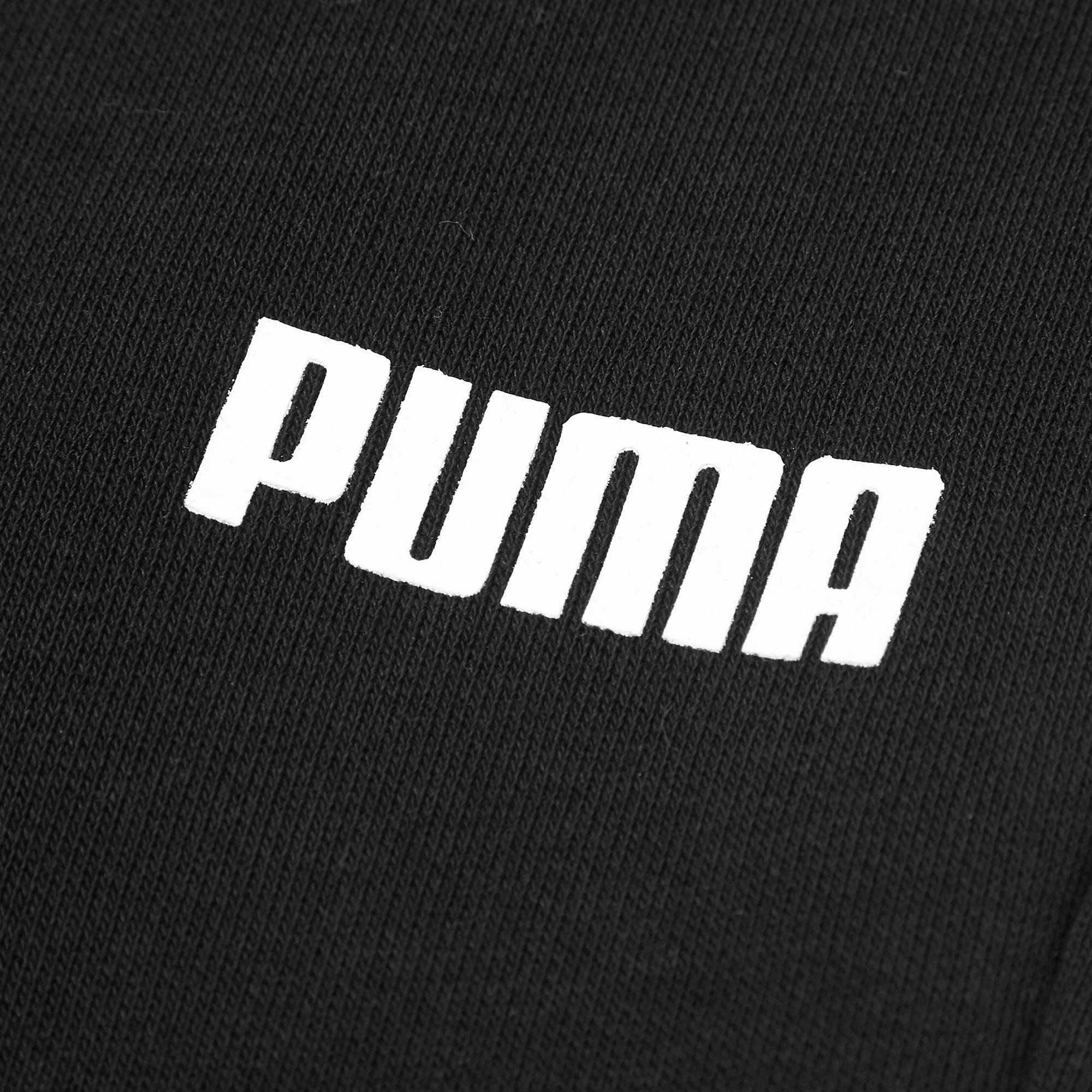 Puma Спортивные брюки Essentials Logo с манжетами и завязками — фото 4
