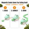 Magnetic Remote Control Car Interactive Greedy Snake Car Magnetic RC Car  Tabletop Game