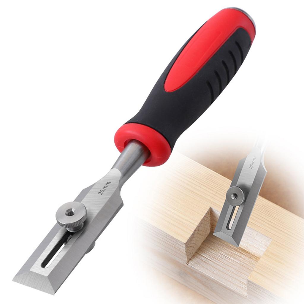 Wood Working Chisel Limitable Flat Carpenter CRV Woodworking Tool for Carving Framing
