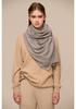 New Solid Color Cashmere Knit Scarf - Fashionable Winter Shawl for Couples
