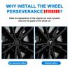 Car Sticker 2025 Hot 4pcs 56mm Tesla Hub Cap Center Cap Logo Stickers - Waterproof Durable Decals for Model 3/Y/S/X, Car Wheel P