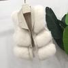 Fur Coat Women's Vest Short Clothing Autumn Winter Patchwork Slim Fashion Versatile
