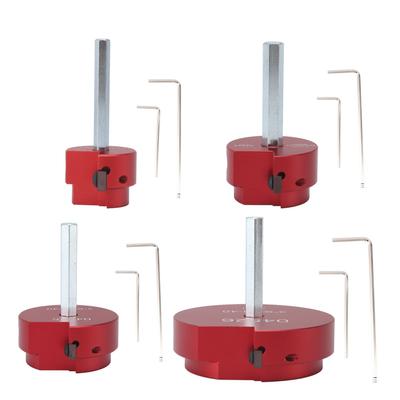 Kit de escariador de tuberías de PVC, escariador de accesorios de tuberías de aleación de aluminio, protector de casquillo de accesorios de PVC para líneas de agua, drenaje