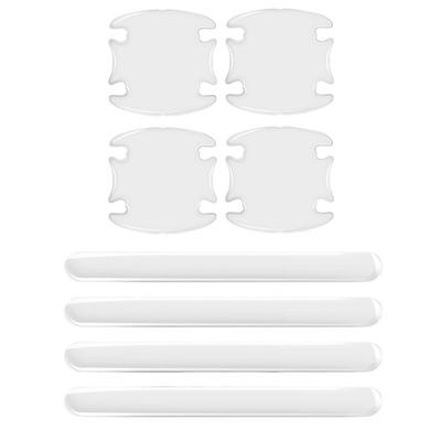 SZSL Door Handle Protector, Transparent, Waterproof, Anti-Slip, Anti-Scratch, Car Door Guard, Easy Installation, Universal