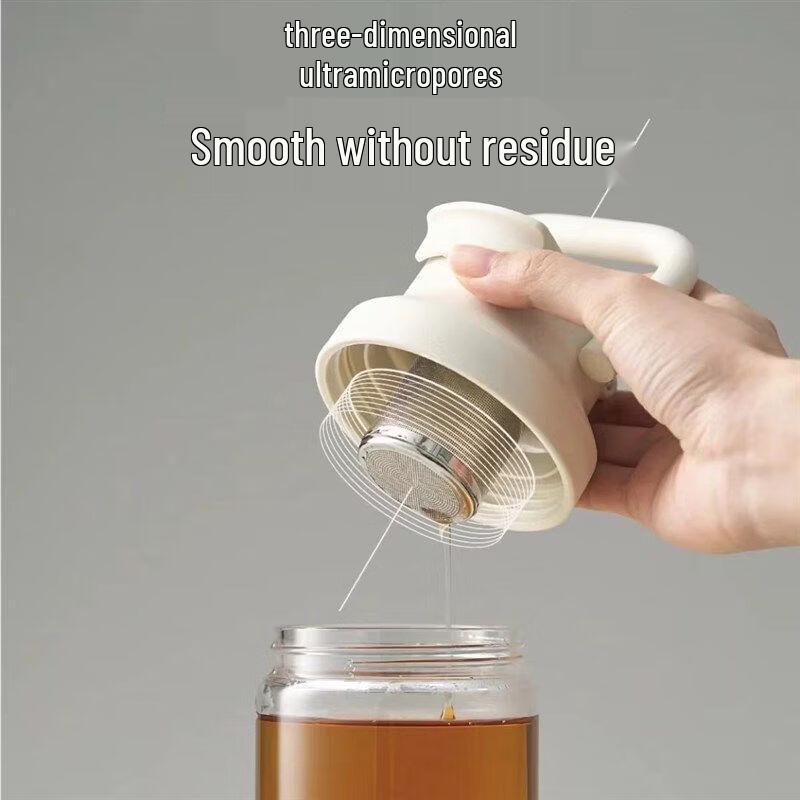 HOLOHOLO Portable Tea Infuser Glass Bottle