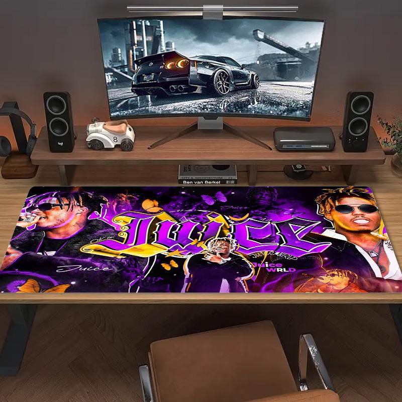 999 rapper Color Mouse Pad Large Gaming Table Cushion Non-slip Laptop Tablet Big Mousepad XXL Mat Mini PC Playmat With Lock edge