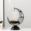 Chic Metal Craft for Home Delicate Censer Holder Metal Censer