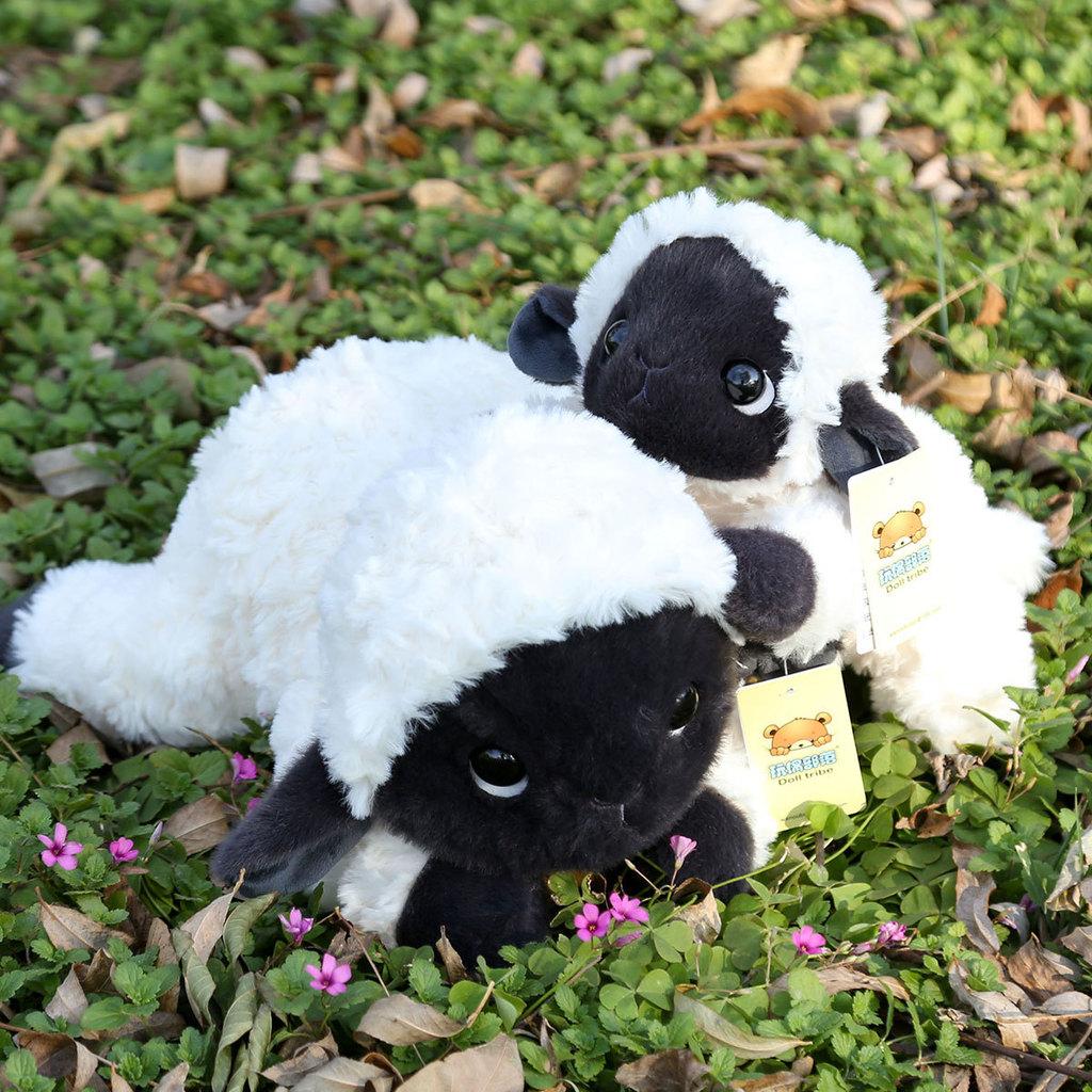 Cute Sheep Plush Toy With Pp Cotton Filling For Kids And Teens