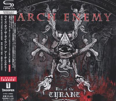CD ARCH ENEMY - Rise Of The Tyrant QATE10013 Trooper Enterta 2011 Japan ObiRock Used